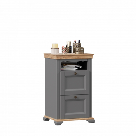 Амели Тумба для обуви (Оникс Серый/Дуб Тортуга) ЛД 642.200.000 Р